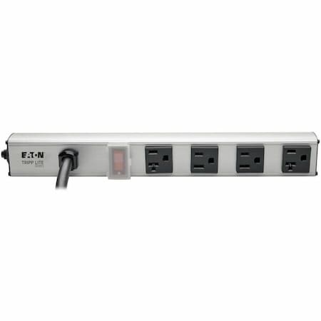 Eaton Tripp Lite Series 4-Outlet Vertical Power Strip, 2-15A & 2-20A, 120V, 15 ft. 4.57 m Cord,  PS120420