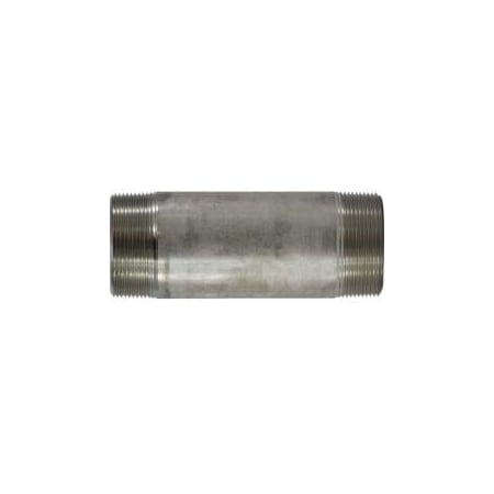 Midland Industries NIPPLE PIPE WLD 2IN MPT 2IN MPT 6IN 49168