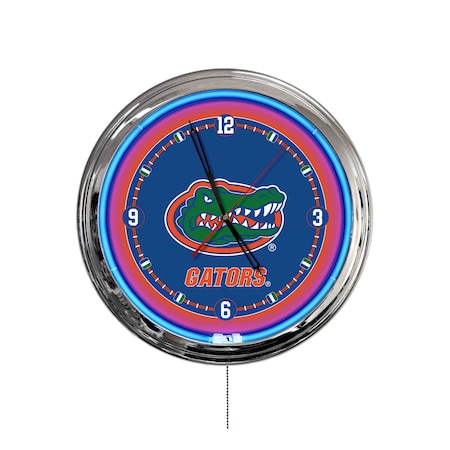 Holland Bar Stool University of Florida 16 LED Wall Clock ClkL16