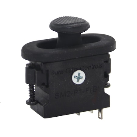 Sure Grip Controls Single Output Prop. Friction Slider Maintained in black SM2-P1-F(B)