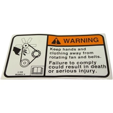 John Deere SIGN, JOHN DEERE OEM MG9828825 MG9828825