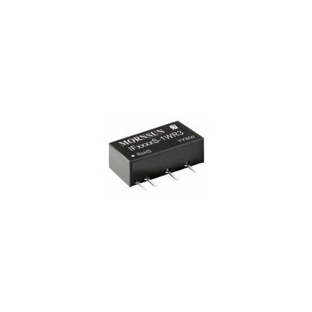 Mornsun 1W isolated DC/DC converter Fixed input voltage and regulated single output IF0515S-1WR3