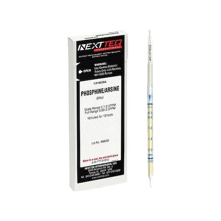 Nextteq Detector Tube, Phosphine, PK10 NX204L