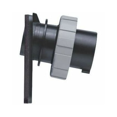 Leviton Industrial Grade Inlet, Watertight, 30 Amp, 347/600 Volt 3-Phase WYE 530B5W