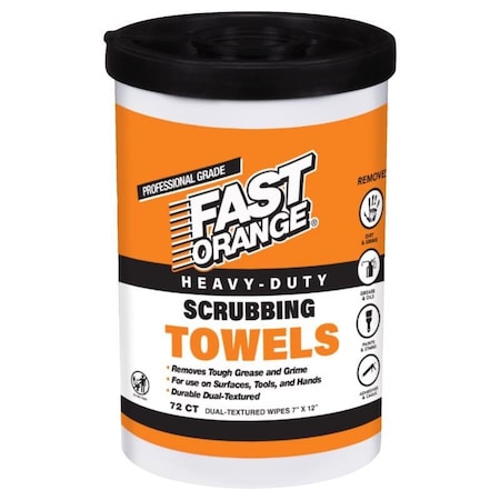 Permatex HND&SRFC SCRBN TWL 72CNT, 72PK 25074