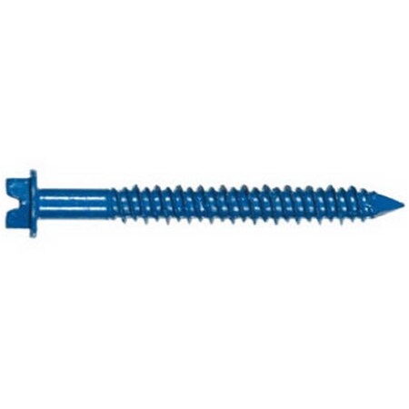 Hillman 375286 0.19 x 1.25 in. Hex Washer Head Tapper Concrete Screw, 100PK 601500