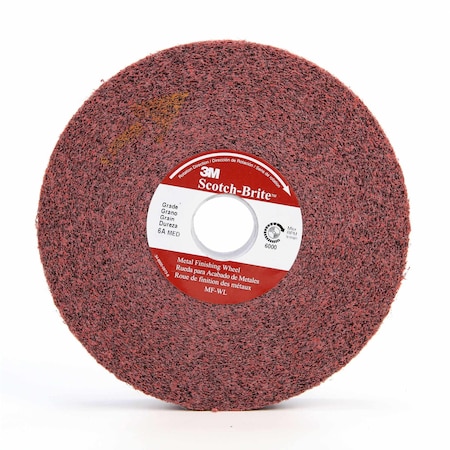 Scotch-Brite Metal Finishing Convolute Wheel, 4A Medium, 8 in x 1-1/2 in x 3 in MF-WL