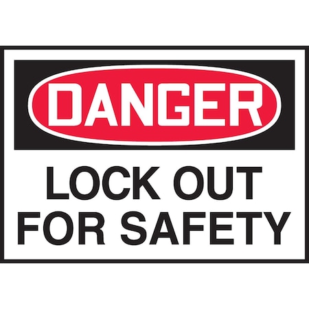 Accuform LockoutTagout Safety Label LLKT286VSP