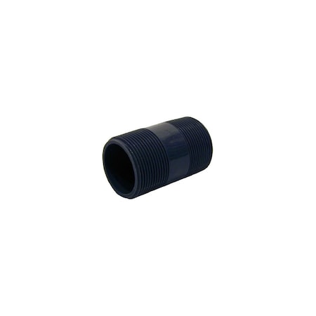 Bk Products Nipple Schedule 80 3/4in MIP each X 3/4in D MIP PVC 2in 404-020