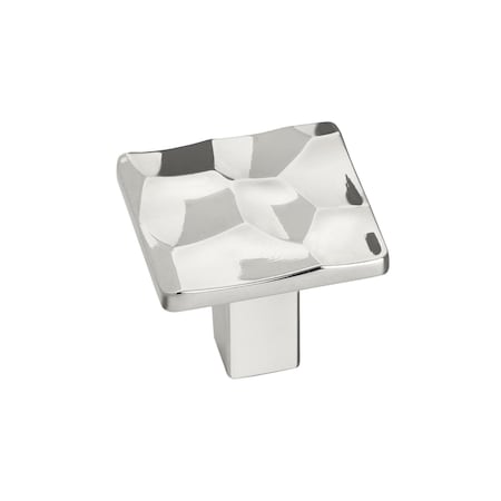 Amerock Kamari 1-3/16 in 30 mm Length Polished Nickel Cabinet Knob BP36821PN