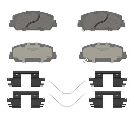 Wagner Brake OEX Front Disc Brake Pad Set Premium Ceramic,  OEX1697