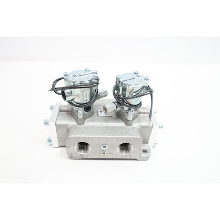 Parker DOUBLE AIR VALVE 120V-AC 12W OTHER PNEUMATIC VALVE 140PSI L6858310253