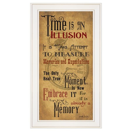 Homeroots Memories 1 White Framed Print Wall Art 404350