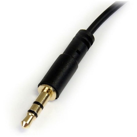 Startech.Com 3.5MM TO RIGHT ANGLE STEREO AUDIO CABLE MU6MMSRA