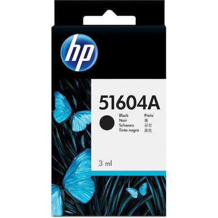 Hp Ink Cartridge, Black 51604A