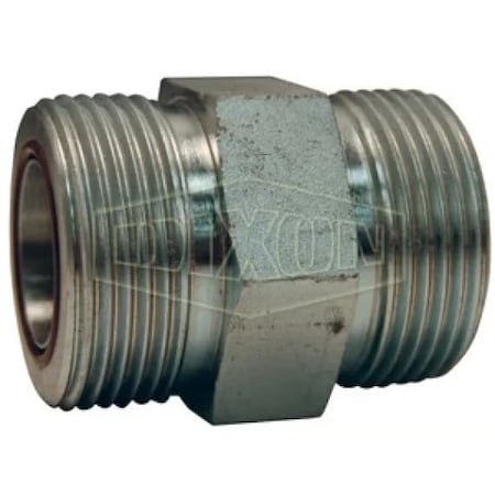 Dixon Flat Face Union, 1-3/16-12 Nominal, MNPT, Steel, Domestic FS2403-12