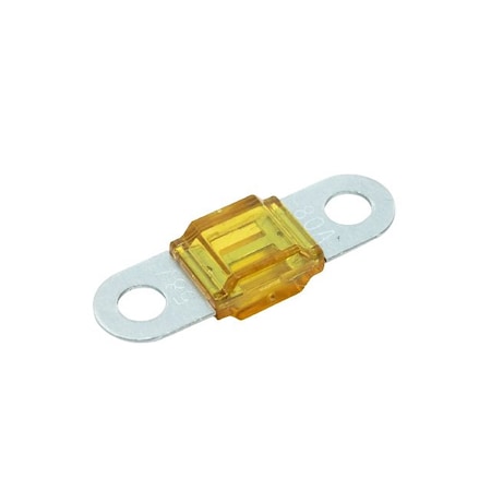 Optifuse Automotive Bolt-On Fuse, MIDA Series, 30A to 200A, Fast-Acting, MIDI Style MIDA-80A