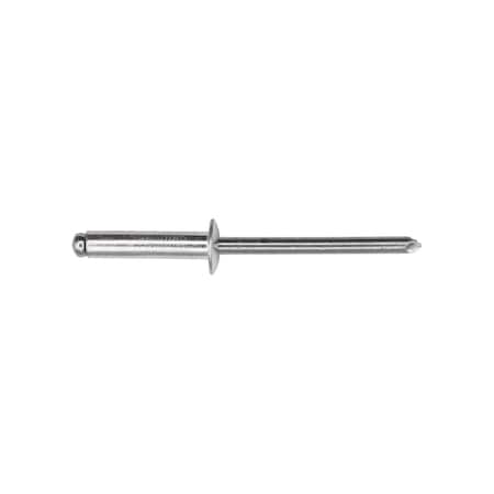 Auveco Aluminum Rivet 5/32in Diameter 3/8 1/2 Grip, 50PK 18731