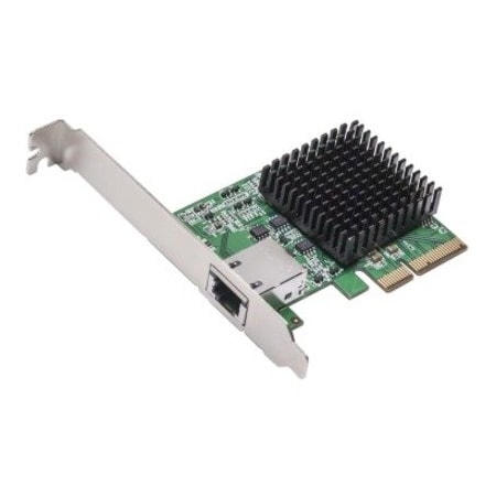 Syba SYBA SD-PEX24055 10GB 10GBase-T NBASE-T Ethernet PCI-e x4 Network Card - Aqtion AQC107 Chipset SD-PEX24055