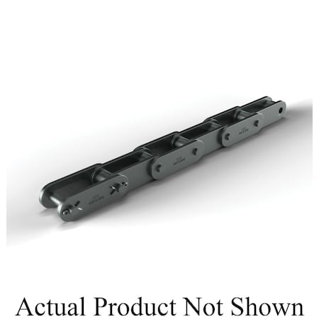 Hkk Chain HKK Double Pitch Riv Standard Conv, 50 ft OAL, 1P, .312 Dia x 5/16 W, .06 THK Plate, AS DC040R1B