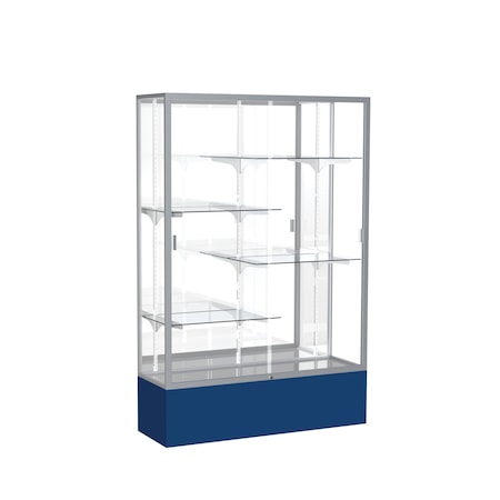 Ghent Spirit Floor Display Case 48x72x16, Mirror, Satin 374MB-SN-NY