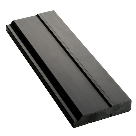 Apollo Tile Black 4x12 Eastern Black Marble Polished Baseboard Tile Trim 3.33 sqft/case, 10PK APLMTX886PA