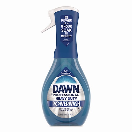 Dawn Professional Heavy Duty Powerwash Commercial Dish Spray, Fresh Scent, 16 oz Trigger Spray Bottle 12300