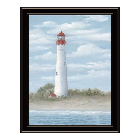 Homeroots Cape May Light Black Framed Print Wall Art 529954