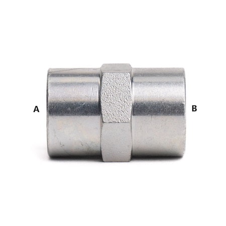 Bailey F Pipe to F Pipe Straight - 3/8-18 A, 3/8-18 B FG5000-06-06