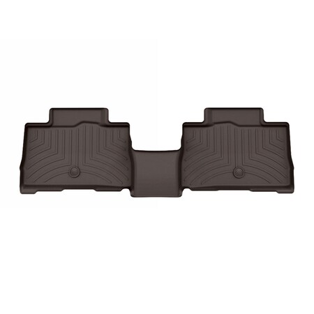 Weathertech Cocoa Rear FloorLiner HP, 2020 - 2025 Lincoln Aviator 4715762IM