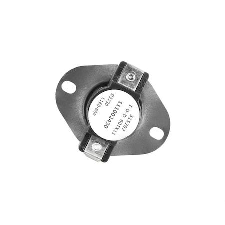 Trane THERMOSTAT OPEN 160F, CL 100F THT2854