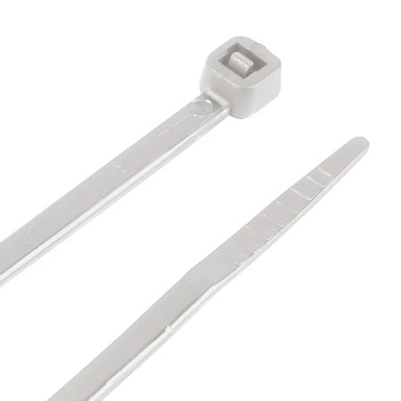 Performance Tool 18 in. Heavy Duty White Cable Ties, 50PK W2926