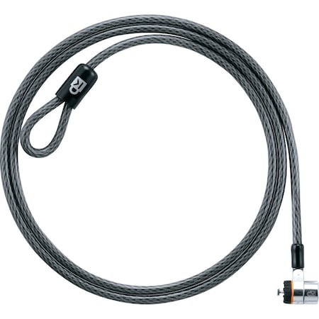 Kensington MicroSaver Ultra Laptop Lock with 6 ft. Cable, Black/Silver 67723