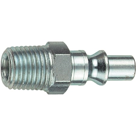 Tru-Flate ARO 1/4'' MNPT A-Style Steel Plug 12-325
