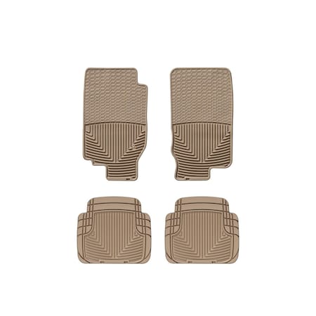 Weathertech Tan, Front and Rear All Weather Floor Mats W30TN-W50TN