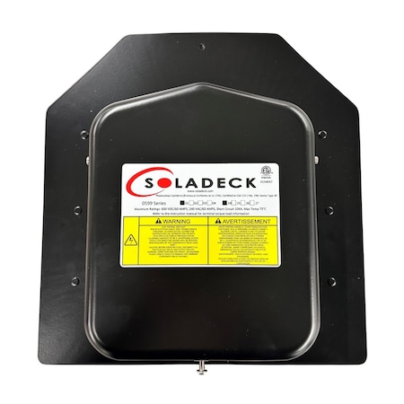 Soladeck Roof Mounted Junction Box, 6PK 0599B