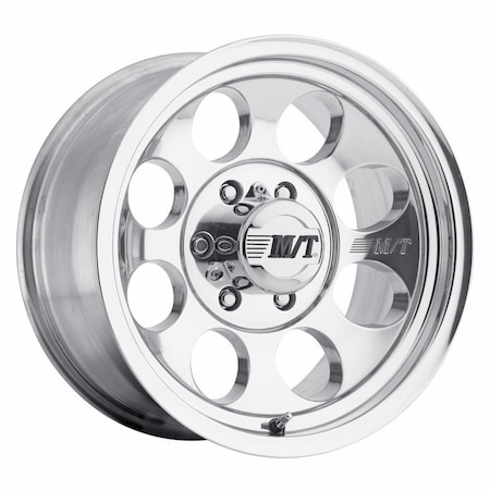 Mickey Thompson Wheels 15 x 12 in. Classic III Polished Wheels, 3.62 in. M53-001767