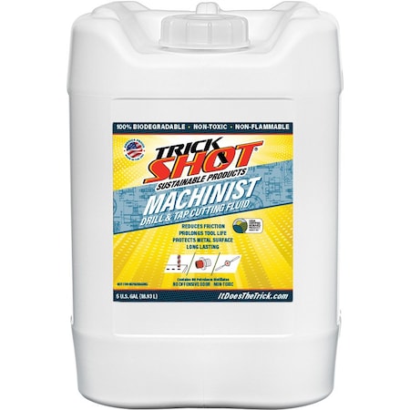 Trick Shot Sustainable Products Machinist 5 Gallon TSMS5GAL