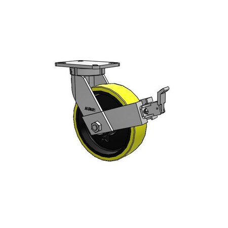 Albion Caster, Kingpinless, 10x3, 410PF10528SFBB 410PF10528SFBB