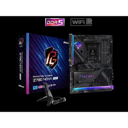 Asrock LGA 1700 Intel Z790 SATA 6Gbs ATX Motherboard Z790 Nova WiFi