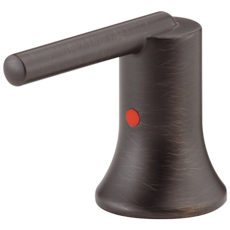 Delta Trinsic Metal Lever Handle Set - 2H Bathroom In Venetian Bronze H259RB