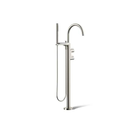 Kohler Components Floor-mount bath filler trim with lever handles and handshower T77984-4-SN