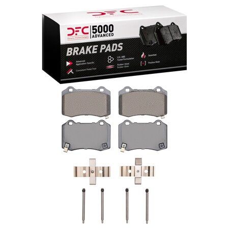 Dfc 5000 Advanced Disc Brake Pad Set, 1552-1053-01
