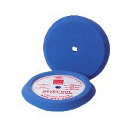Schlegel Buffing Pad, 9 in Dia, 1-1/2 in THK, Foam Pad, Blue 2004