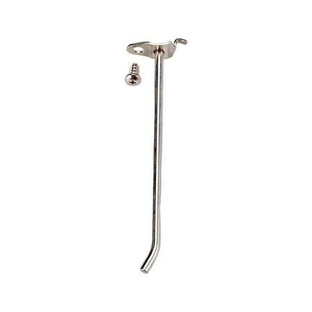 Cambro Pegboard Hooks, 30 in L, 64 in H, Silver CSPEGH6000