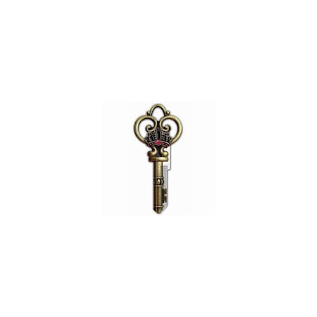 Lucky Line Key Blank Key Shapes Skeleton House Double For Kwikset KW1/11 Multicolored B146K
