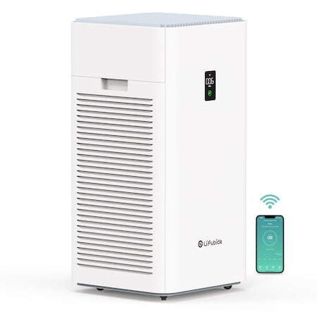 Edendirect 4555 Sq. Ft. HEPA - True Whole House Air Purifier in White with Automatic Shutoff IR-Y1000