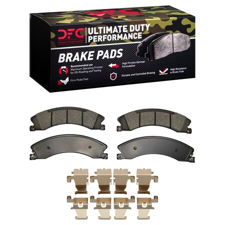 Dfc Ultimate Duty Disc Brake Pad Set,  1400-1565-01
