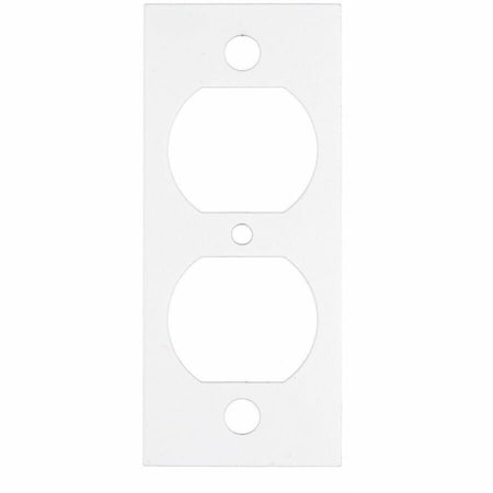 Hubbell Wiring Device-Kellems Sub-Plate, Floor Box Type, 1 Gang, Steel S1R8CSPI