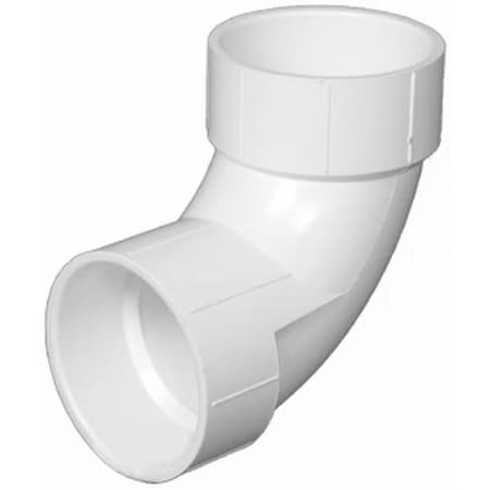 Charlotte Pipe And Foundry PVC 003000800HA 1-1/2IN 90 DEG SANITARY ELL PVC PVC 00300  0800HA